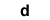 d