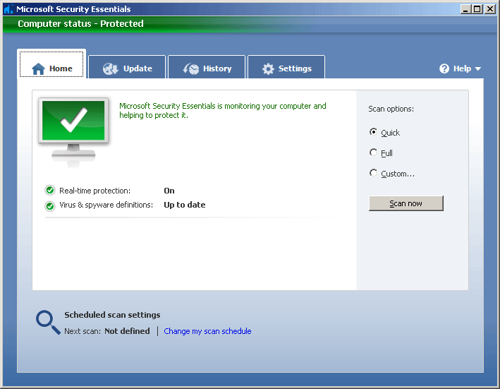 Microsoft Security Essentials. ������� ������� (����).